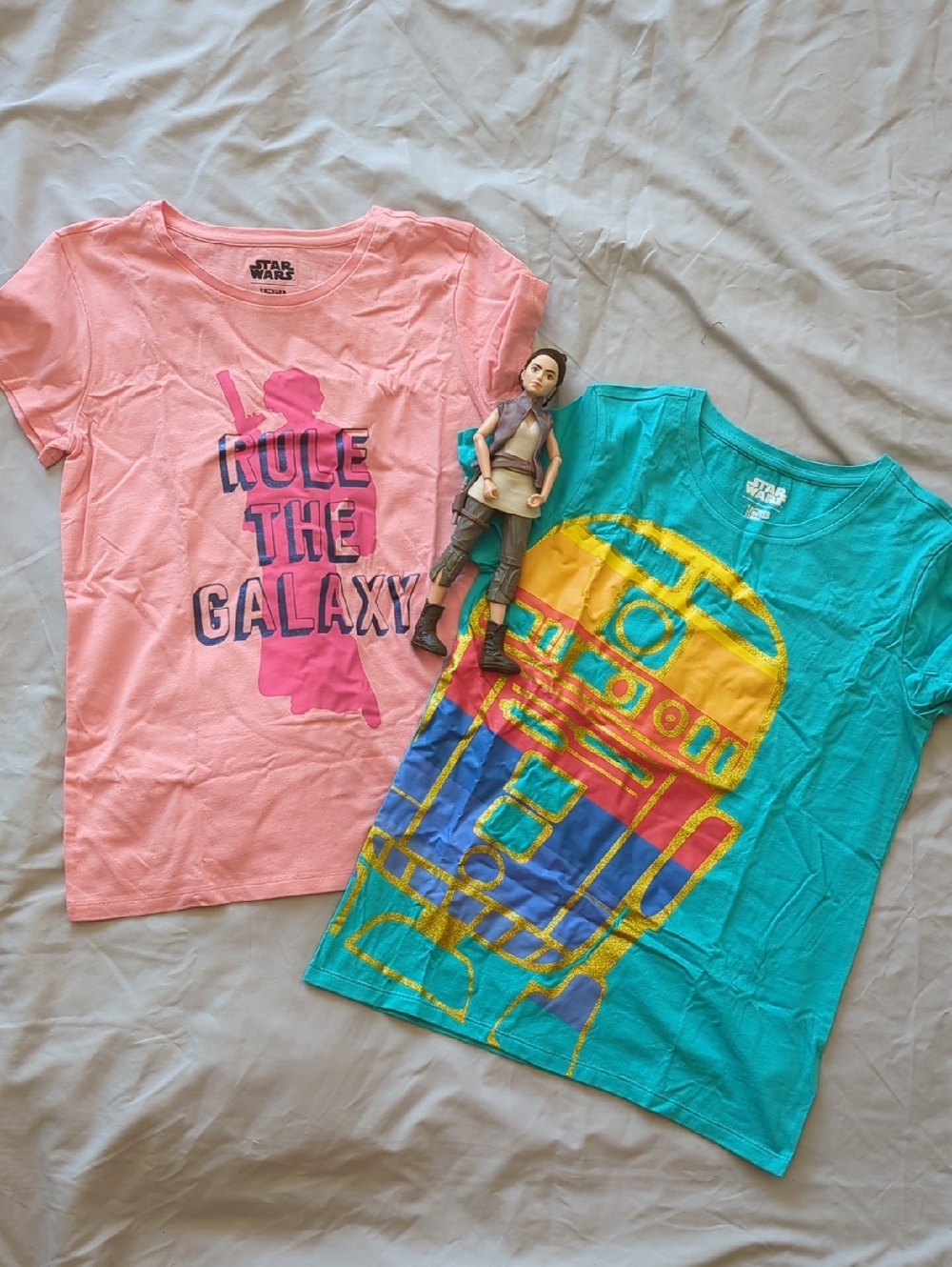 Star Wars Girls T-shirt Shirts And Rey Doll